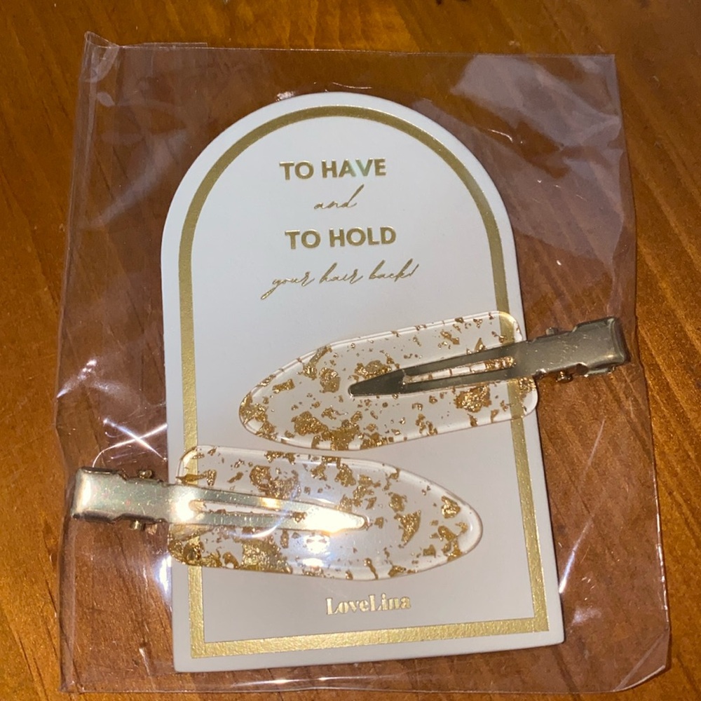 To Have and to Hold Makeup Barrettes